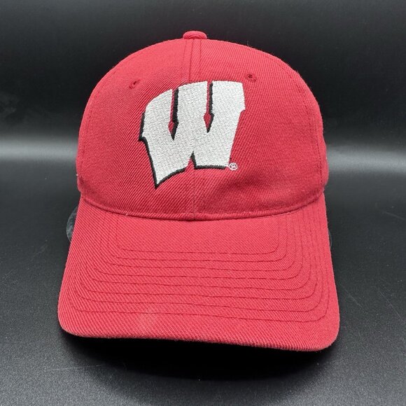 Vintage Wisconsin Badgers 2000 Rose Bowl Hat Cap Snap Back Red Football NCAA Y2K - Picture 2 of 9